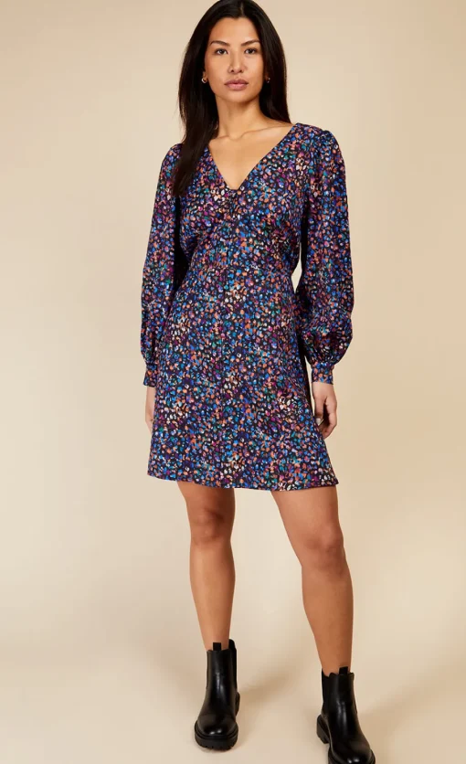 Little Mistress Dresses | Mini Dresses<Animal Print Mini Dress