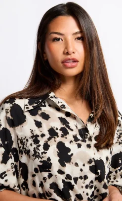 Little Mistress Dresses | Race Day Edit<Animal Print Shirt Dress