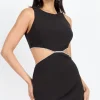 Little Mistress Chloe Lewis Collection | Dresses<Diamanté Cut-Out Mini Dress by Chloe Lewis