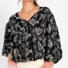 Little Mistress Tops<Embroidered Top