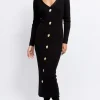 Little Mistress Dresses | Knitwear<Knit Midaxi Dress