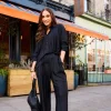 Little Mistress Co-Ords | Trousers<Plisse Trousers by Vicky Pattison