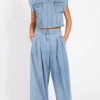 Little Mistress Co-Ords | Trousers<Wide Leg Jeans