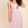 Little Mistress Race Day Edit | Summer / Holiday<Blush Spot Pleated Midaxi Dress