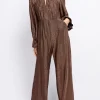 Little Mistress Jumpsuits & Playsuits | Race Day Edit<Metallic Cut Out Jumpsuit