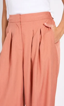 Little Mistress Co-Ords | Trousers<Clay Wide Leg Trousers