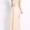 Little Mistress Dresses | Race Day Edit<Embellished High Neck Maxi Dress