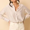 Little Mistress Summer / Holiday | Vicky Pattison Collection<Gem Chiffon Shirt by Vicky Pattison
