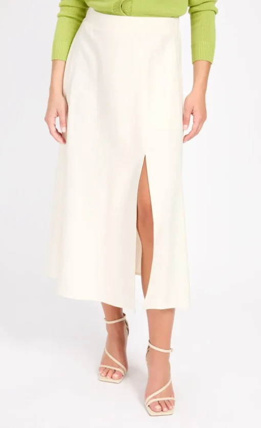 Little Mistress Skirts | Summer / Holiday<Midaxi Skirt With Linen