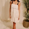 Little Mistress Dresses | Race Day Edit<Mini Dress With Linen
