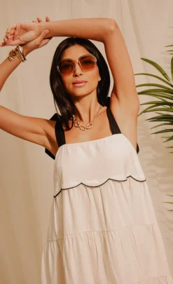 Little Mistress Dresses | Race Day Edit<Mini Dress With Linen