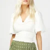 Little Mistress Tops<Tie Back Crop Top
