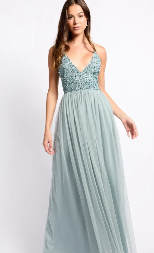 Little Mistress Dresses | Race Day Edit<Embellished Maxi Dress