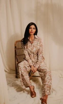 Little Mistress Co-Ords | Summer / Holiday<Leaf Print Trousers