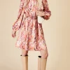Little Mistress Race Day Edit | Summer / Holiday<Marble Satin Shirred Mini Dress