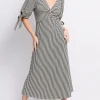 Little Mistress Dresses | Midi Dresses<Stripe Midaxi Dress