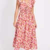 Little Mistress Dresses | Race Day Edit<Print Midaxi Dress