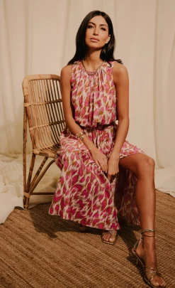 Little Mistress Co-Ords | Skirts<Print Midaxi Skirt