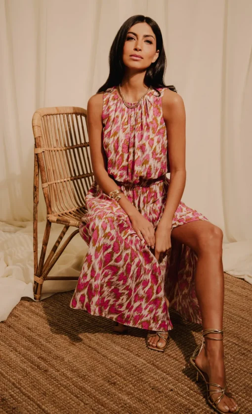 Little Mistress Co-Ords | Skirts<Print Midaxi Skirt