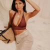 Little Mistress Skirts | Summer / Holiday<Nude Sequin Midaxi Skirt