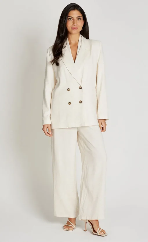 Little Mistress Blazers | Co-Ords<Blazer With Linen