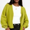 Little Mistress Knitwear | Office Fashion<Olive Knit Cardigan