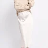 Little Mistress Skirts | Summer / Holiday<Oyster Satin Midi Skirt