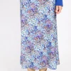 Little Mistress Skirts | Summer / Holiday<Peacock Print Midaxi Skirt