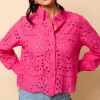 Little Mistress Summer / Holiday | Vicky Pattison Collection<Broderie Shirt by Vicky Pattison