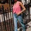 Little Mistress Race Day Edit | Summer / Holiday<Satin Lace Trim Top