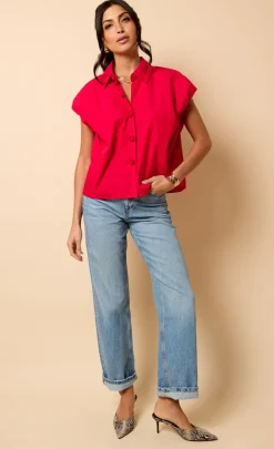 Little Mistress Summer / Holiday | Vicky Pattison Collection<Poplin Cotton Shirt by Vicky Pattison