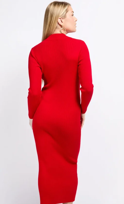 Little Mistress Dresses | Knitwear<Rib Knit Midaxi Bodycon Dress