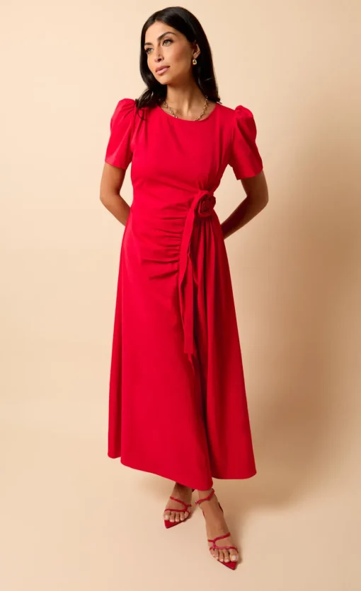 Little Mistress Dresses | Race Day Edit<Rosette Midaxi Dress by Vicky Pattison