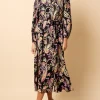 Little Mistress Dresses | Race Day Edit<Saffron and Amber Pastel Paisley Print Midi Dress