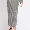 Little Mistress Co-Ords | Office Fashion<Stripe Midaxi Skirt