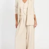Little Mistress Co-Ords | Office Fashion<Striped Trousers With Linen
