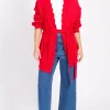 Little Mistress Knitwear<Tomato Knitted Cardigan