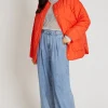 Little Mistress Coats & Jackets<Tomato Quilted Jacket